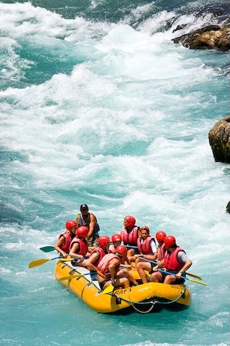 Rafting on the Rogue River